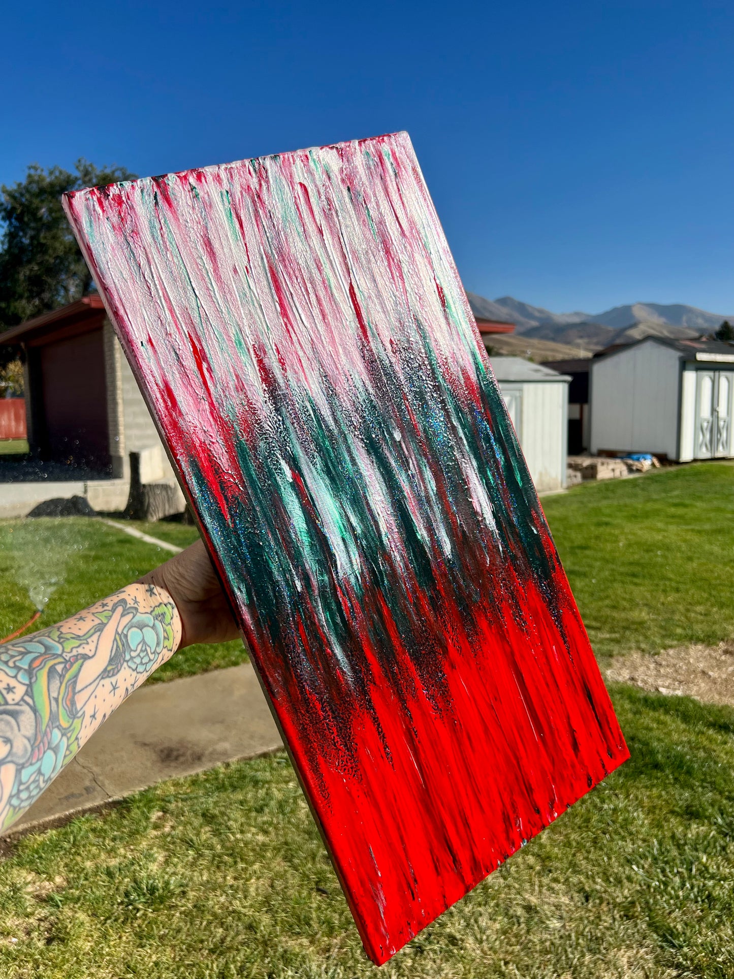 Canvas Santa Synergy